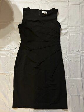 Calvin Klein sunburst sheath dress